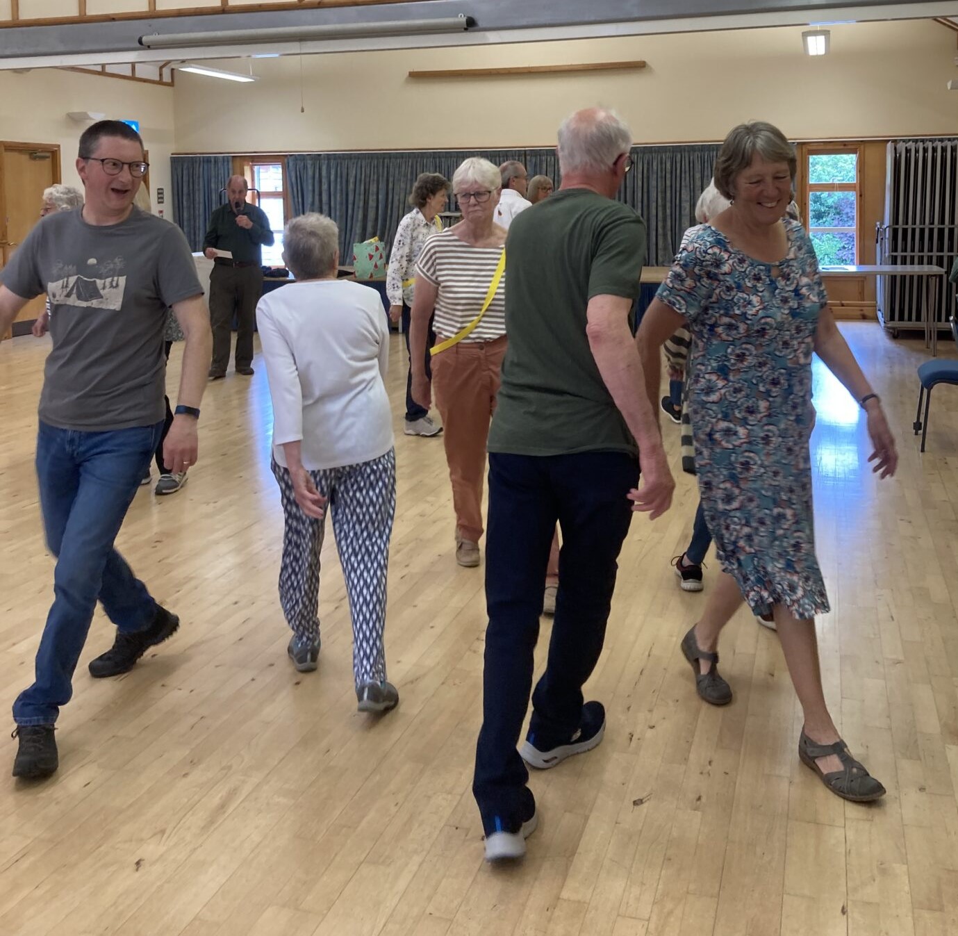 Stokesley u3a Folk Dance group dance Once a Night a 3 Couple Longways dance first published 1774.